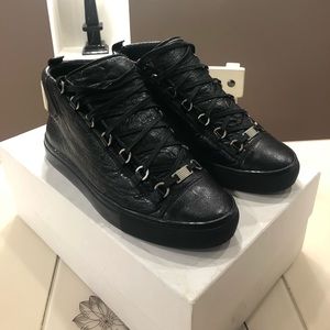 Balenciaga Black Arena High
